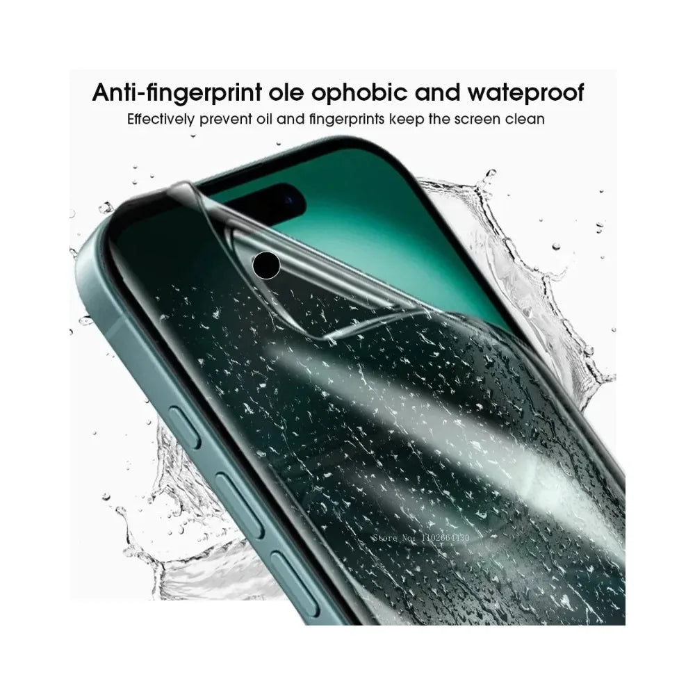 3PCS Privacy Hydrogel Film For iPhone 15 15 Plus 16 16e 17 18 Anti Spy Screen Protector For iPhone 15 Pro 16 Pro 17 Pro 18 Pro
