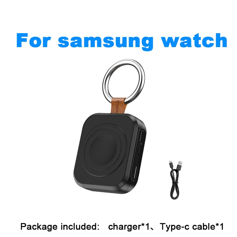 Magnetic Wireless Portable Watch Type C Fast Charger for Samsung Galaxy Watch 8/8 Classic/Ultra/5/4 Pro/4/3 Active Fast Charging
