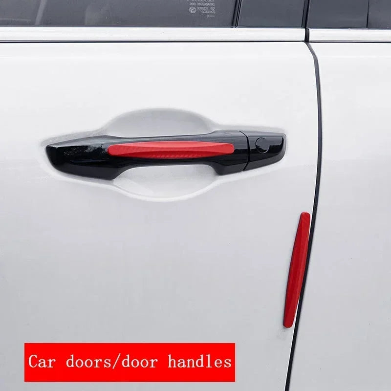 New 4/6 PCS Car Anti-collision Protection Decoration Strip Universal Front Rear Bumper Corner Protector Guard Car Accessories