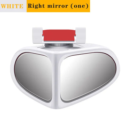 1 Pair 360 Degree HD Car Blind Spot Mirror Rotatable Adjustable Wide Angle Exterior Automobile Rear View Mirror Parking Mirrorb
