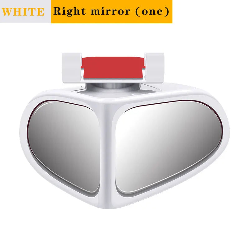 1 Pair 360 Degree HD Car Blind Spot Mirror Rotatable Adjustable Wide Angle Exterior Automobile Rear View Mirror Parking Mirrorb
