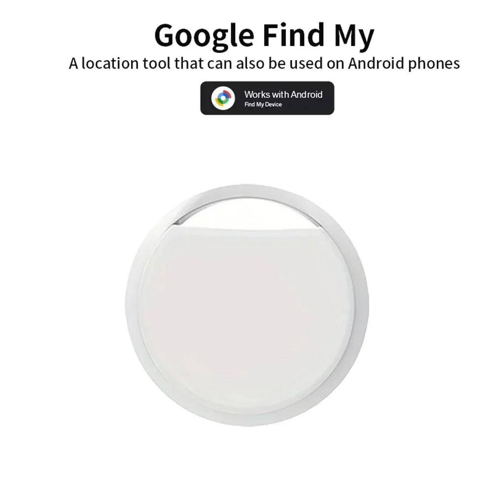 GPS Smart Tracker Tag Bluetooth Locator Anti-Lost Device Mobile Keys Pet Elderly Kids Finder Work with Android Google Find My