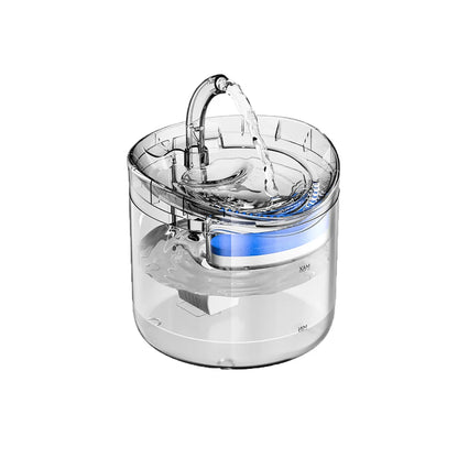2L Pet Cat and Dog Drinker Activated Carbon Filter USB Powered Automatic Pet Feeder Motion Sensor Bowl Pet Silent Drinking Bowl