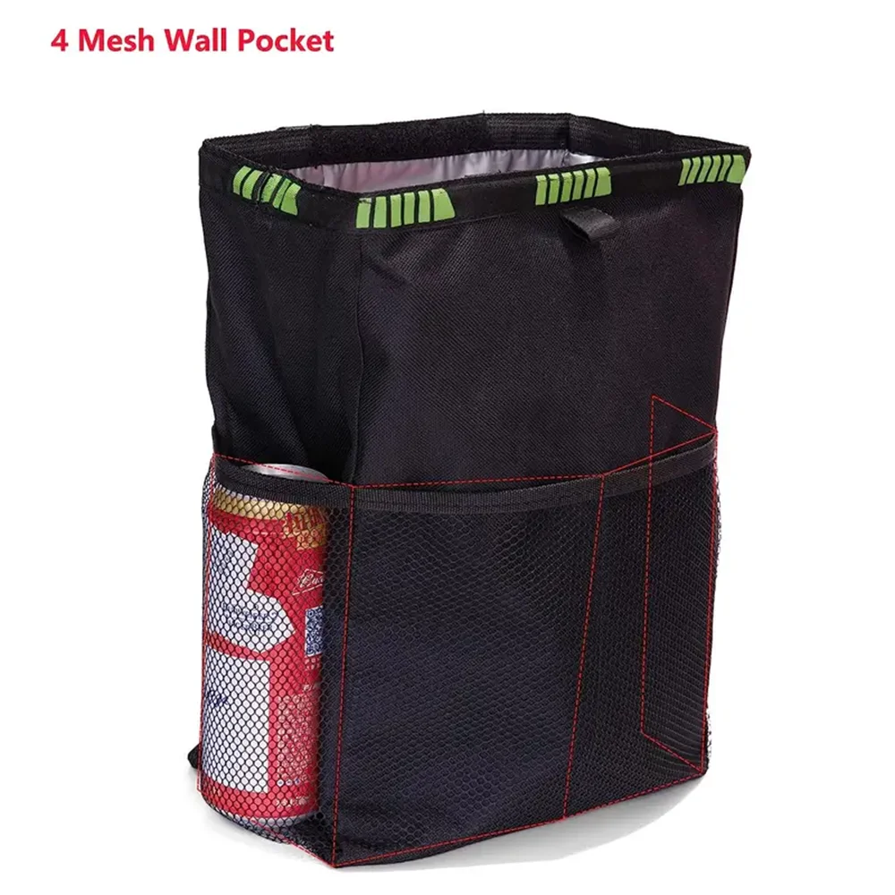 Hanging Car Trash ，Portable Storage Bag， Can Waterproof Car Trash Durable Garbage Bin Organizer for Vehicles, Fit for All Cars