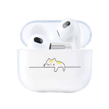 Cute Cartoon Pattern Earphone Case for Airpods 4th 3rd 2 Pro 3 2 Shockproof Cover for Airpod 2 3 1 Protective Accessorie Shell