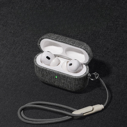 cloth grain Case For AirpPods Pro 2 Case for Airpods 4 3 AirPods 1/2 cover  Bluetooth Earphone Accessories Protect Machine ﻿