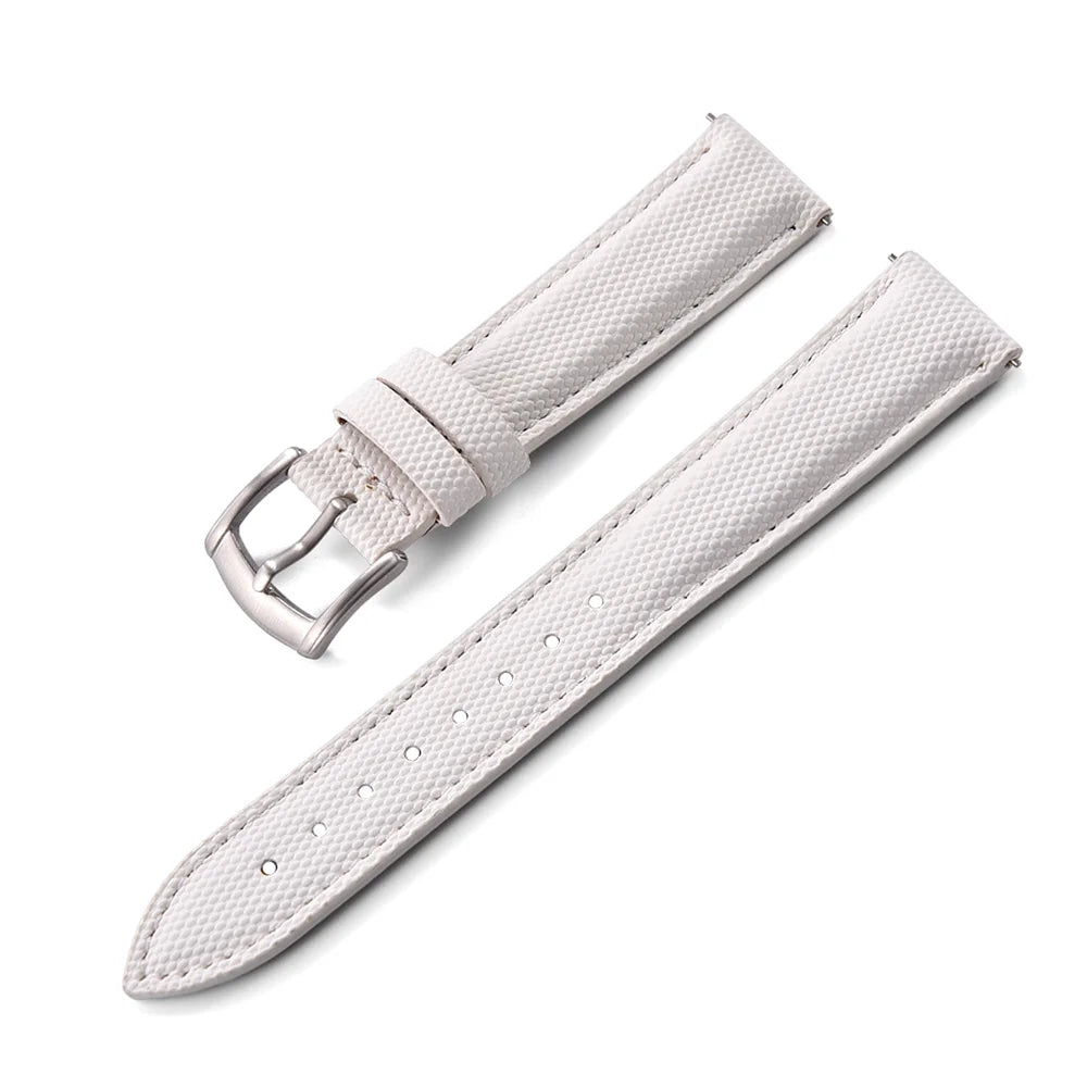 NATOBELT Sailcloth Watch Strap 18mm 19mm 20mm 22mm PVC Watch Strap Nylon Watchband Quick Release Sport Wristband Accessories