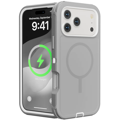 Rugged Armor OTT Defender Box Magnetic Phone Case For iPhone 18 Pro Max 17 Air 16 15 14 13 For Magsafe Shockproof Protect Cover