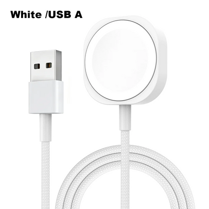 New Magnetic Wireless USB A Fast Charger Type C Charging Cable For Apple Watch Series 10 9 8 7 6 5 4 3 2 1 Ultra Edition iWatch