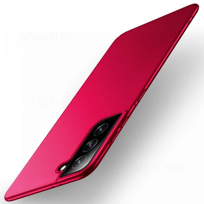 luxury Matte Back Ultra Thin Case For Samsung Galaxy S8 S9 S10 S20 S21 FE 5G S22 Plus S10e Note 8 9 10 Lite 20 Hard Cover Shell