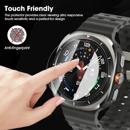Tempered Glass For Samsung Galaxy Watch 7 40mm 44mm/FE 40mm HD Screen Protector For Galaxy Watch 6 5 Ultra 47 Accessories Protec