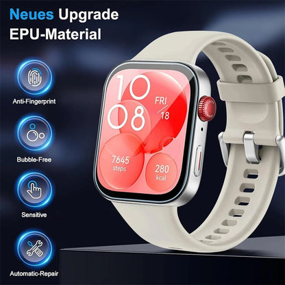 5PCS Screen Protector For Huawei Watch Fit 3/4/4Pro/5Pro Anti Scratch Clear TPU Hydrogel Film Huawei Accessories Protective film