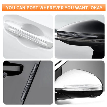 Invisible Car Door Anti-Collision Strip Rearview Mirror Anti-Scratch Crash Protector Sticker