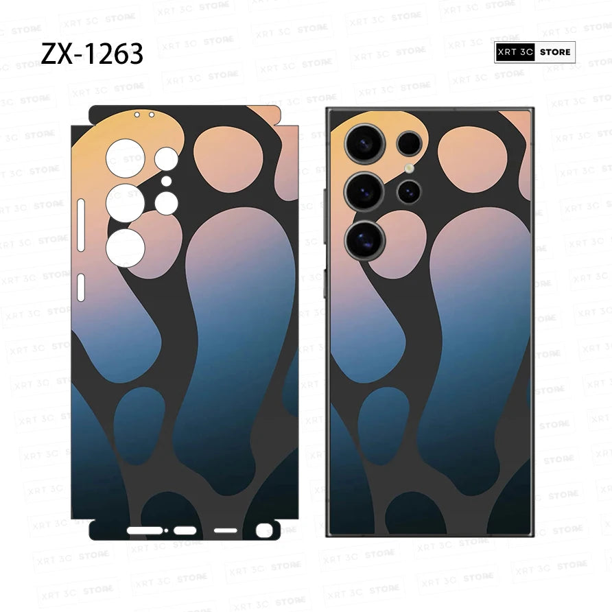 XRT Skin Sticker for Samsung Galaxy S24 S23 S26 S25 Ultra Note20 Decals Back Film Cover Screen Protector Wrap Ultra Thin
