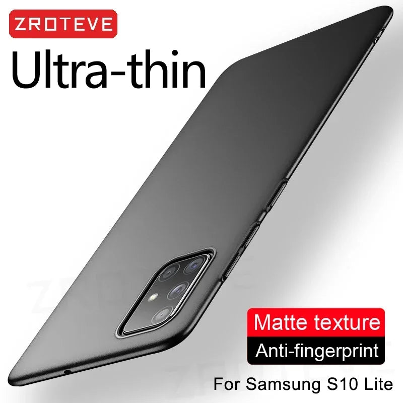 S10 Plus Case ZROTEVE Ultra Slim Hard PC Frosted Cover For Samsung Galaxy S10 E S8 S9 Plus S10E Lite 5G Shockproof Phone Cases