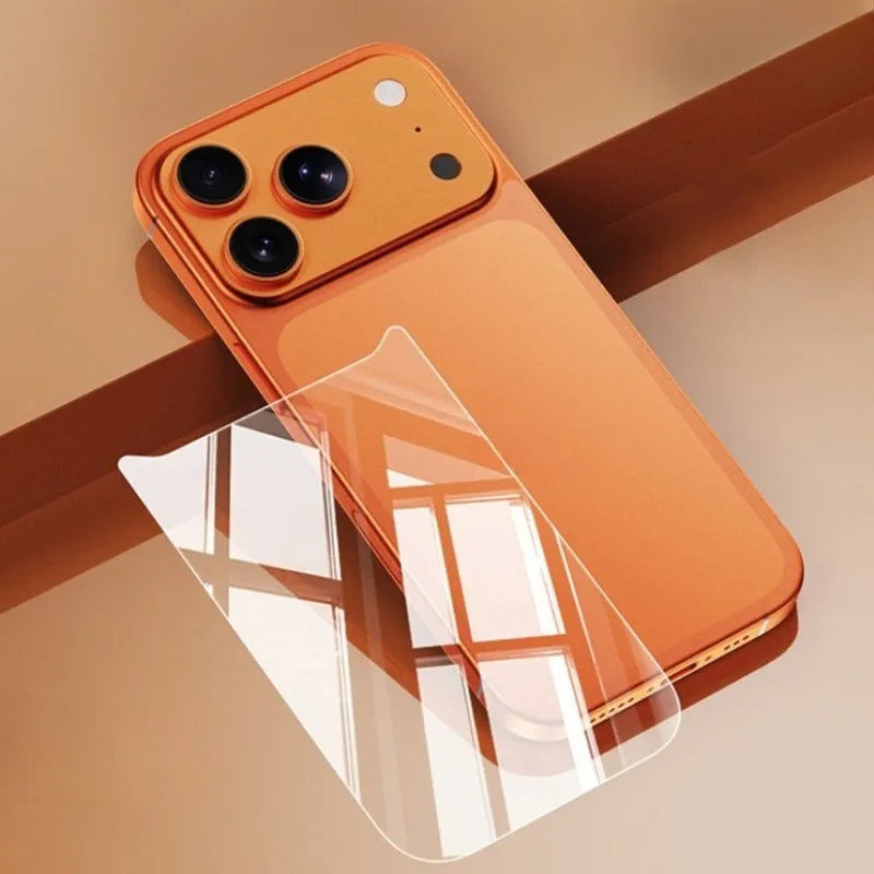 3In1 for iPhone 17 Pro Max Clear 9H Tempered Glass Screen Protector for IPhone17 Back Glass for 17Promax 3D Camera Lens Film