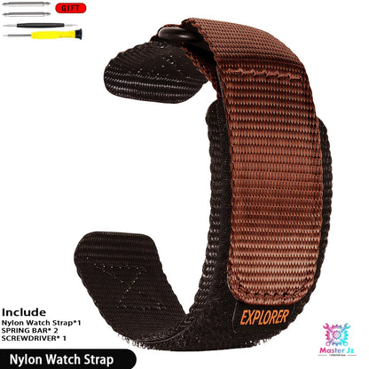 Nylon Strap For Casio AE1200 Square Watch 18mm Quick Release Breathable Sport Band With 316 Stainless Steel Case Waterproof Ring