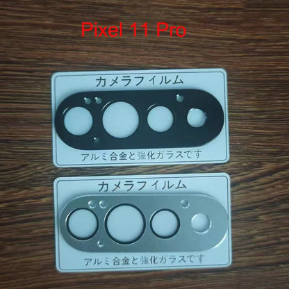 Aluminum Metal Matte Rear Camera Lens Glass For Google Pixel 11 Pro XL Pixel11Pro Lens Protectors Ring Film Tempered Glass