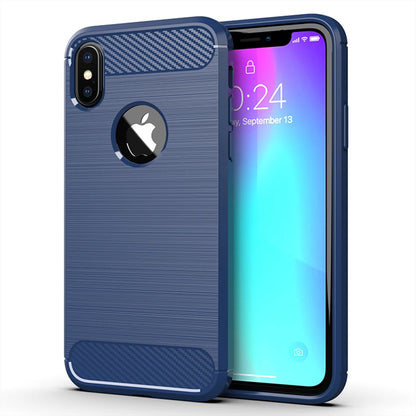 Luxury Shockproof Case For iPhone XS Max X XR 10 7 8 Plus SE 2020 2022 I Phone Back Cover Woman Man Black Blue Red Armor Shell