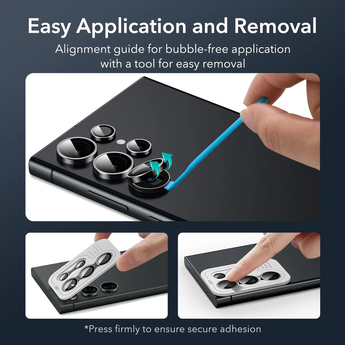 ESR for Galaxy S26 Ultra Armorite Camera Protector for SamSung S25/S24/S23 Ultra Anti-glare with Ultra-high Lens Protector