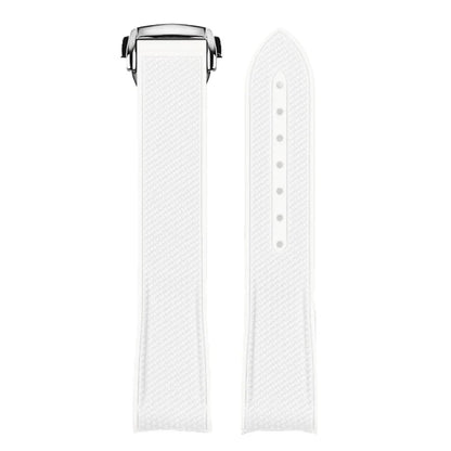 Strap for Omega X Swatch Joint MoonSwatch 20mm Curved End Silicone Rubber Band for Seamaster 300 Waterproof Sport Watch Bracelet