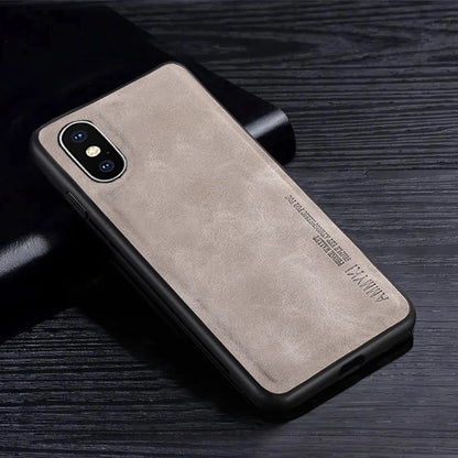 Simple pattern Soft leather cover For Apple Iphone X XS MAX XR TPU Silicone bumper case For For Apple Iphone X XS MAX XR Case