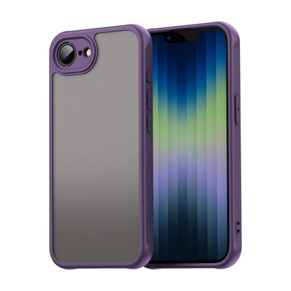 Suitable for iPhone 17e 16e camera full-inclusive protective case fashion translucent hard back soft edge phone case
