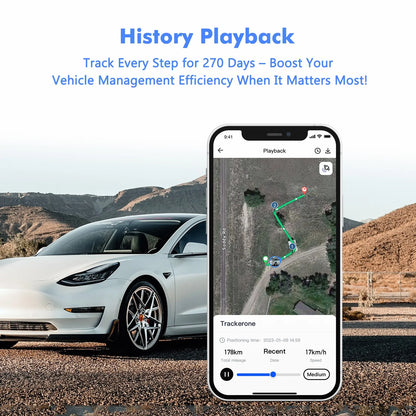 Wireless GPS Tracker Car Anti-Theft Real-Time Position Waterproof Magnet 90 Day Standby Locator for Vehicl Truck Asset Container
