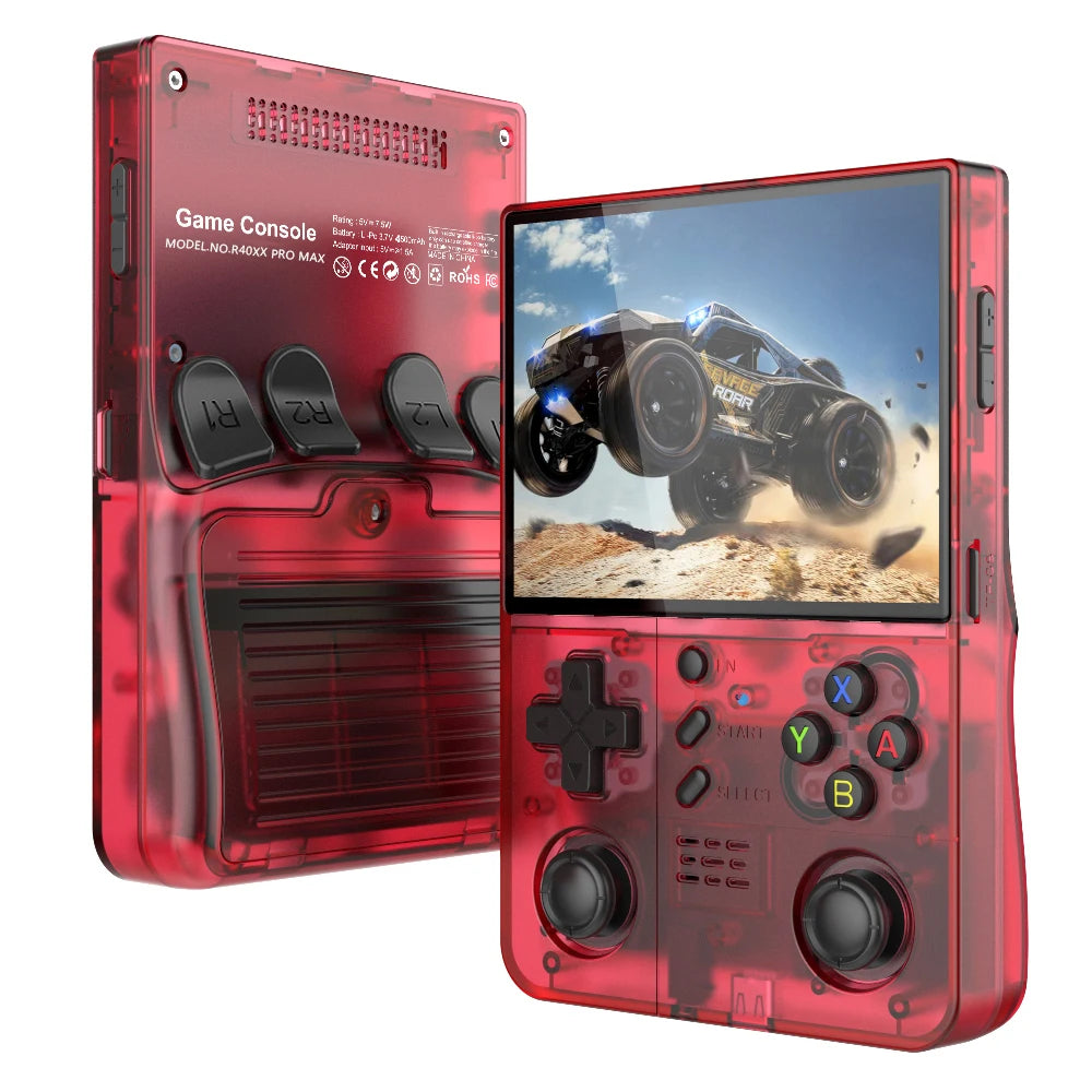 BOYHOM R 40XXPROMAX Retro Handheld with ARKOS2.0, 4.2" HD IPS Screen, 4500mAh, WiFi - Portable Classic Gaming Best Gift