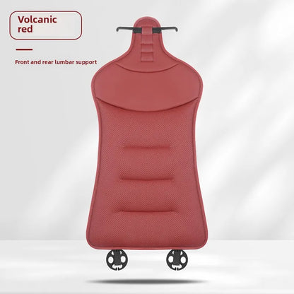 Universal Perforated Nappa Leather Car Seat Cover Luxury Sedan SUV Breathable Comfortable Cloud Cotton Cushions Car Seat Cover
