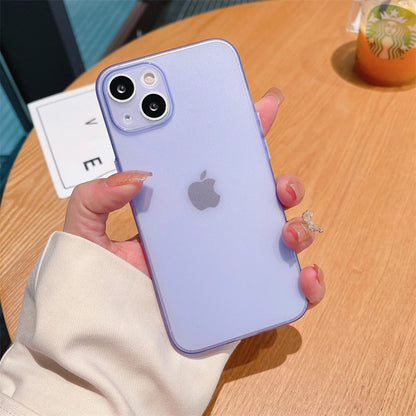 Ultra-Thin Matte Soft Transparent Case For iPhone 17 16 15 14 13 12 11 Pro Max X XS Max XR Plus SE Mini TPU Slim Cooling Cover
