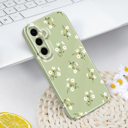 Sunshine Flower Phone Case For Samsung Galaxy S25 S24 S23 S22 S21 S20 Plus Ultra FE 5G Film Hard Cover