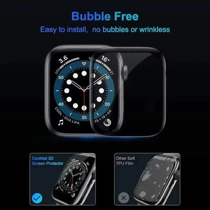Screen Protector for Apple Watch 10 9 7 6 SE 5 8 40MM 41 42MM 44MM 45MM 38MM Ceramic Film for IWatch series Ultra 49MM Not Glass