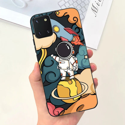 For Samsung Galaxy Note10 Lite Case SM-N770F 6.7'' Popular Candy Painted Cover Soft TPU Phone Case For Samsung Note 10 Lite Bags