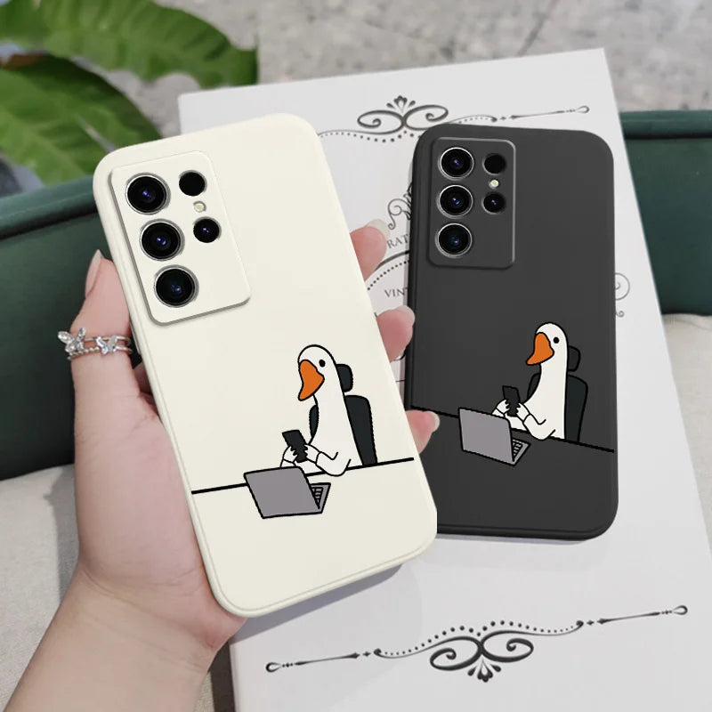 Work Hard Phone Case For Samsung Galaxy S25 S24 S23 S22 S21 S20 S10 S10E Ultra Plus FE Note 20 Ultra Plus Cover