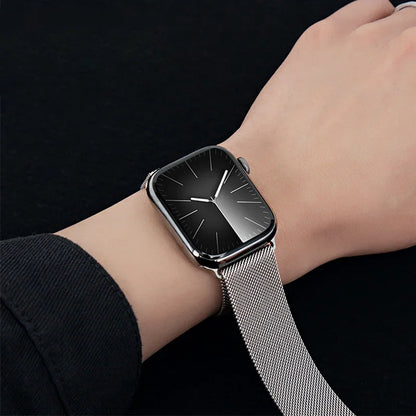 Milanese loop strap For Apple Watch band 11 46mm 44mm 40mm 41mm 42mm 45mm bracelet iwatch series 10 8 7 6 5 4 SE 9 Ultra 3 49mm