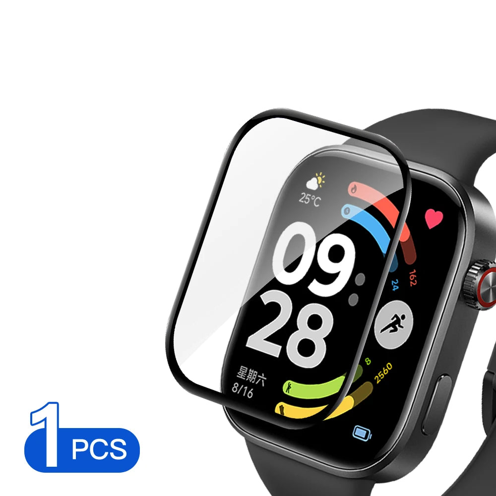 Screen Protector Film for Redmi Watch 6 - HD Clear Anti-Scratch Protective Film for Xiaomi Smartwatch