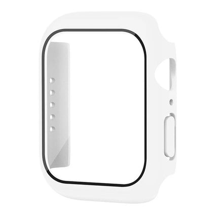 Glass+Cover For Apple Watch case11 10 9 8 7 6 SE 5 Ultra Accessorie Screen Protector iWatch serie 44mm 40mm 49 41 45mm 42mm 46mm