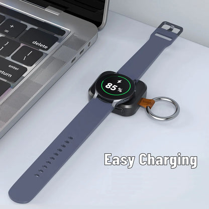 Magnetic Wireless Portable Watch Type C Fast Charger for Samsung Galaxy Watch 8/8 Classic/Ultra/5/4 Pro/4/3 Active Fast Charging