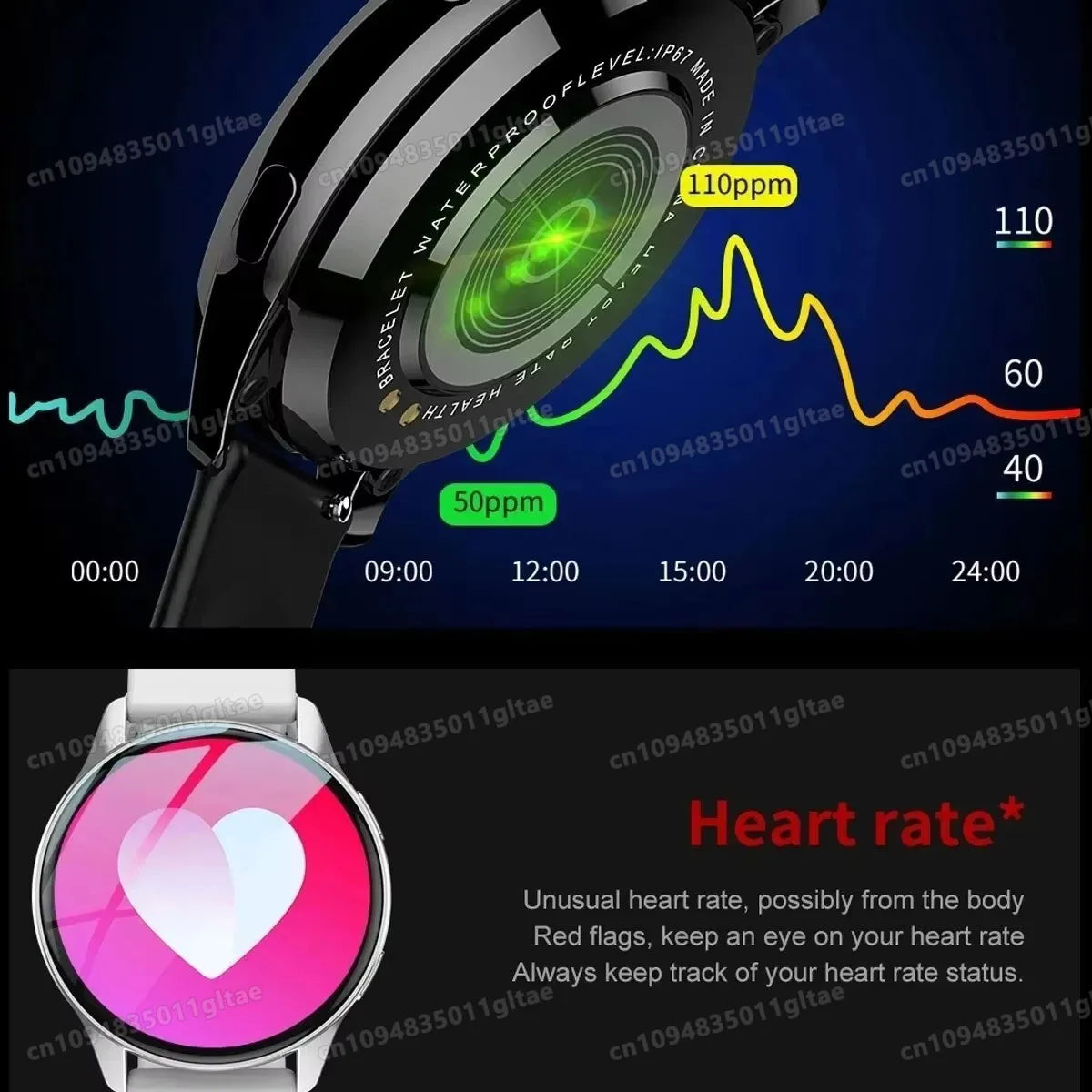 2026 New Women SmartWatch Bluetooth Call Lady Watch Sport Waterproof Heart Rate Sleep Smart Watch For Women Present Gift PKHT30