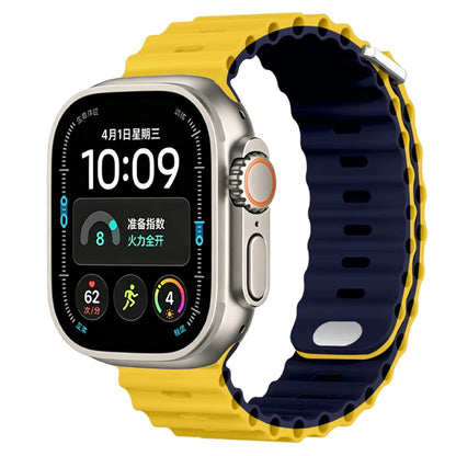 Ocean Silicone strap For Apple Watch Ultra 4 3 2 1 Band 49mm 12 11 10 9 8 7 46mm 45mm 41mm band iWatch 6 5 4 SE3 44mm 40mm 42mm