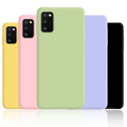 Liquid Soft Silicone TPU Protective Case For Samsung Galaxy S20 S21 S22 S23 S24 Plus Note 20 Ultra S21 FE 5G Back Cover Coque