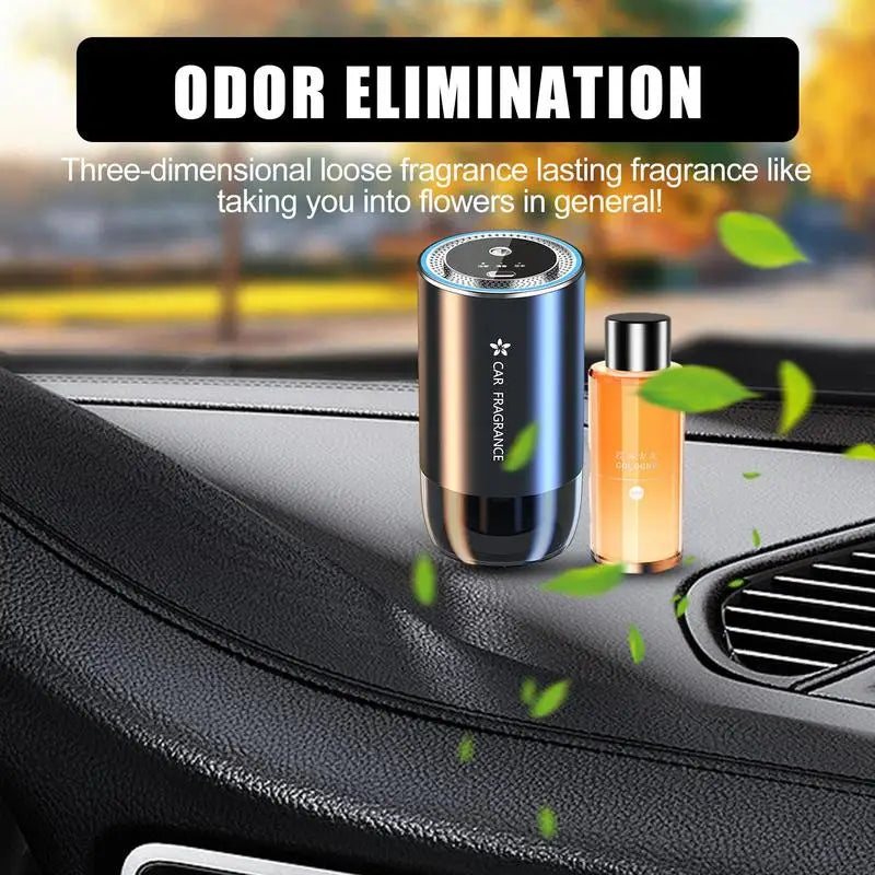500ml Car Air Refresher Intelligent Sensor Fragrance Oil Diffuser Auto Air Purifier With Or Car Aroma Aromatherapy Diffuser