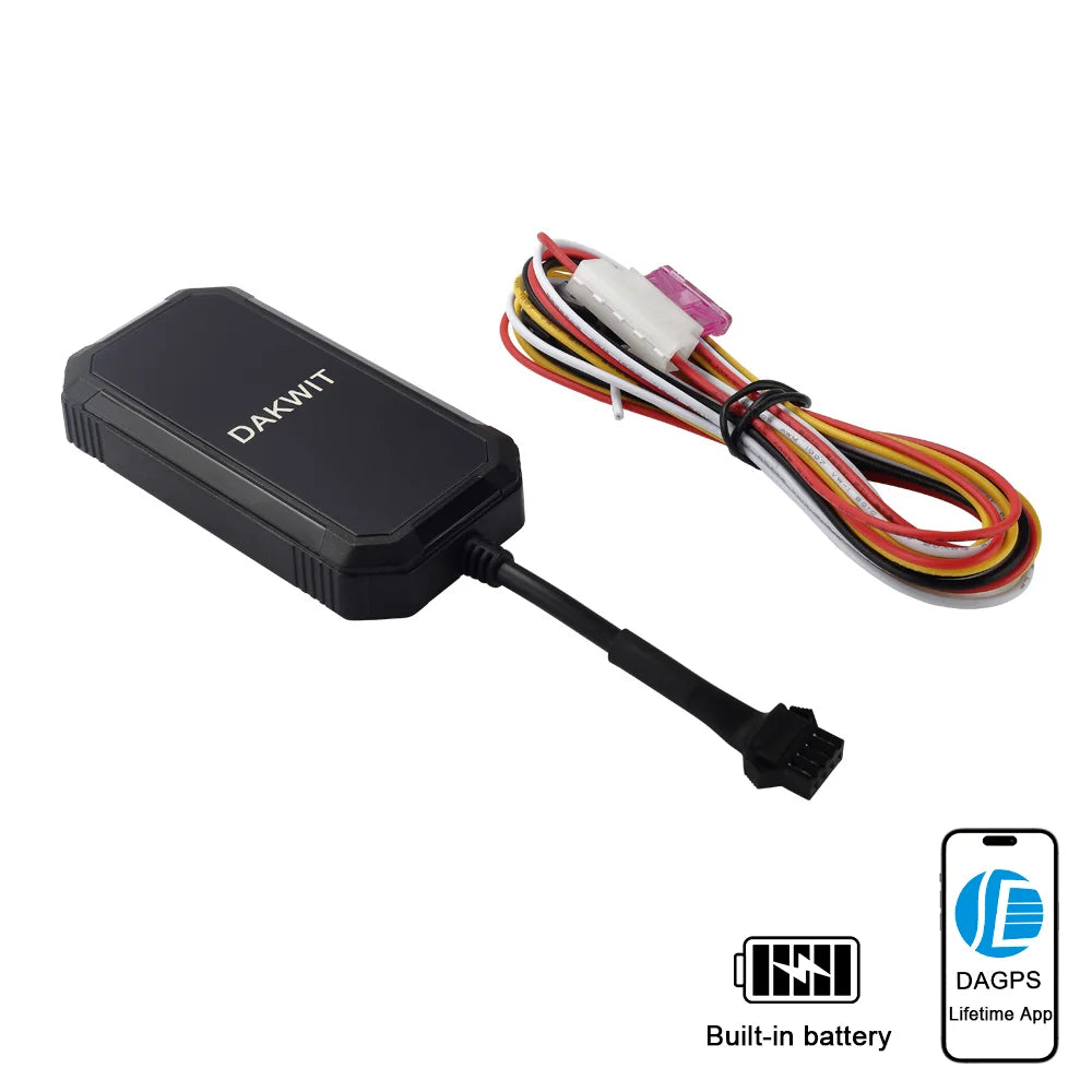 DAGPS 4G TK300 Relay Cut Off Oil Power Builtin Battery GPS Tracker for Car Motorcycle Vehicle Online Tracking So