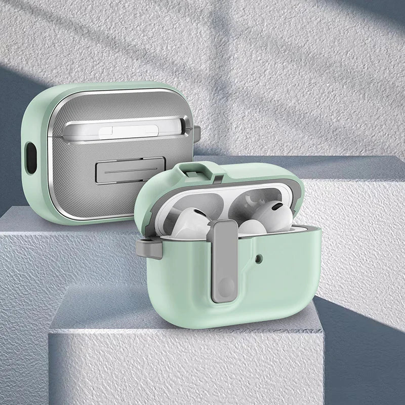 for AirPods 5/4/Pro 2 New Case with Safety Lock Earphone Accessories Full Body Protective Case Cover for AirPods 5/for AirPods 4