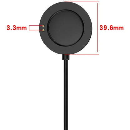 White Smartwatch Charging Cable - USB Charger for Xiaomi Watch 2/2 Pro, Watch S2/S3/S4 Sport Smart Watch Accessories