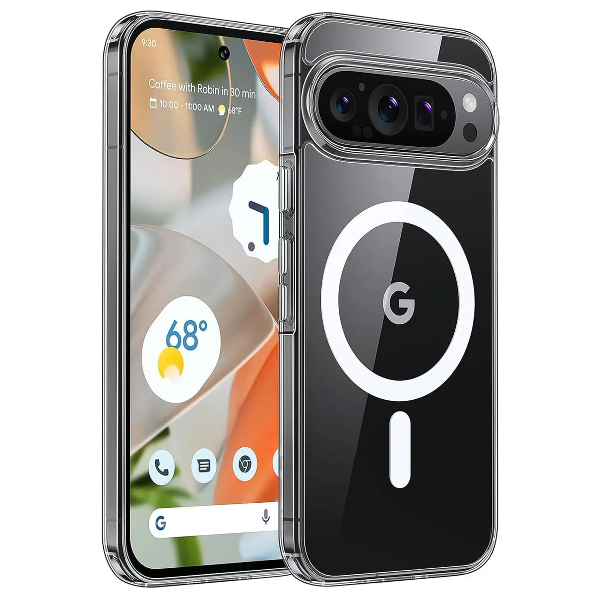 Strong Magnetic Wireless Charging Case For Google Pixel 9 11 Pro XL 9A 10A Pixel9 Pro 10 Pro XL 7 8 Pro Clear Shockproof Cover