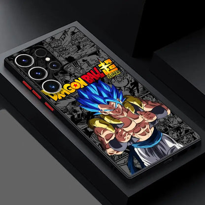 Back Phone Cover Case for Samsung Galaxy S23 Ultra S21 S22 Plus S25 Edge S24 FE S20 S9 S10 Dragon Ball Saiyan 4 Son Goku