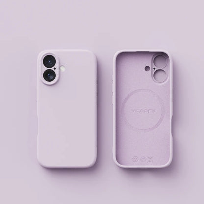 Original Liquid Silicone Magnetic Phone Case For iPhone 17Air 16 Plus 15 14 13 12 17 Pro Max Magsafe Wireless Charge Matte Cover