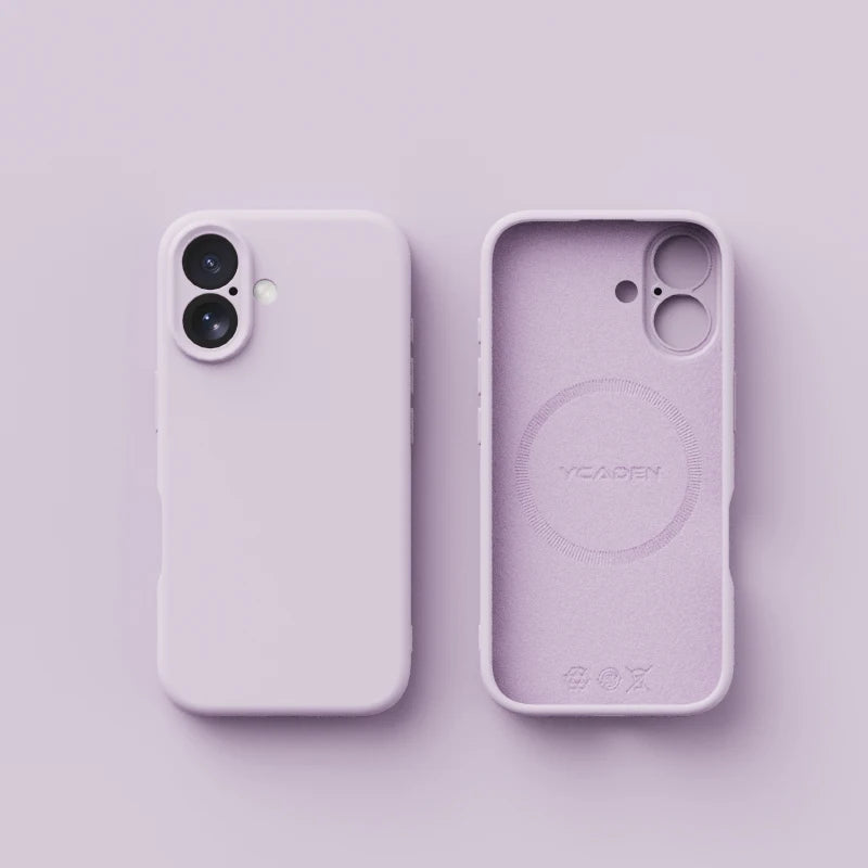 Original Liquid Silicone Magnetic Phone Case For iPhone 17Air 16 Plus 15 14 13 12 17 Pro Max Magsafe Wireless Charge Matte Cover